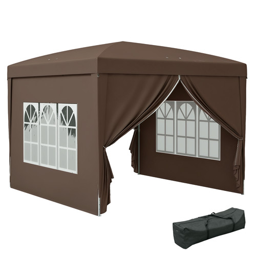 Outsunny 3x3 pop gazebo - 3x3(m),