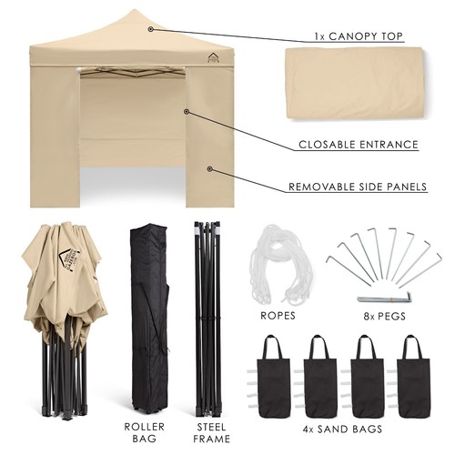 All seasons gazebos 3x3m - all,