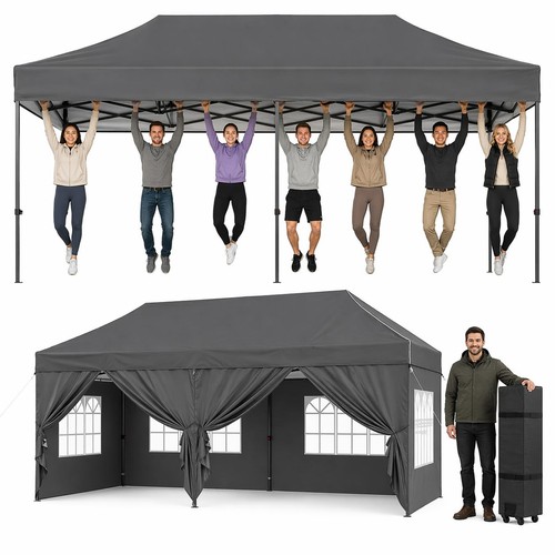 Aoxun 3x3 pop gazebo 4 - &,
