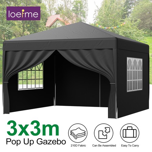 Loefme 3x3m gazebo pop - gazebo, up