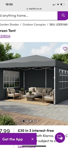 Gazebo marquee 3x3m pop - gazebo, pop-up