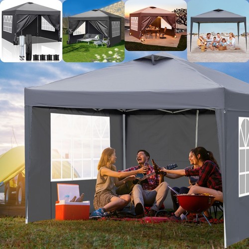 3x3m waterproof pop gazebo - 3x3m, up