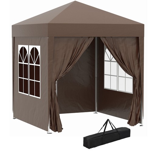 Outsunny 2mx2m pop gazebo - 2mx2m,