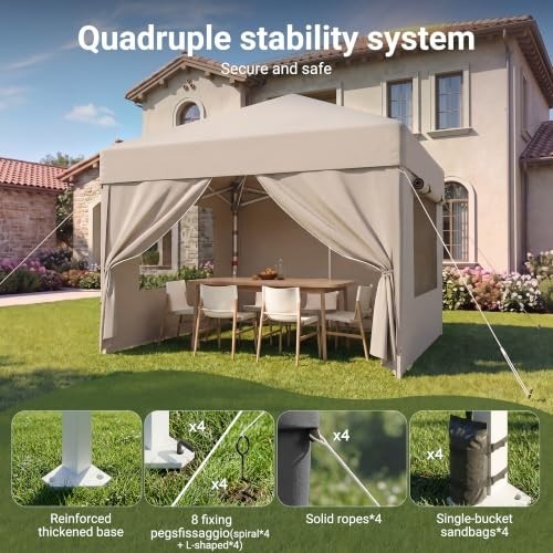 Jummico 3x3m pop - 3x3m, up