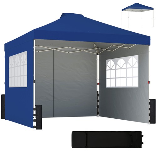 Outsunny pop gazebo - up,