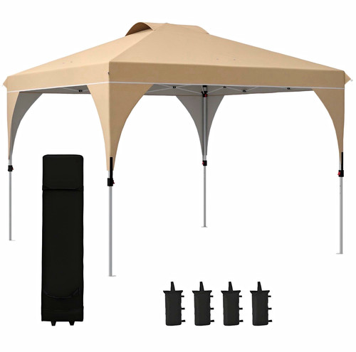 Outsunny pop square gazebo - pop-up,