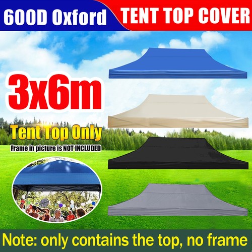 3x6m pop gazebo top cover - up,