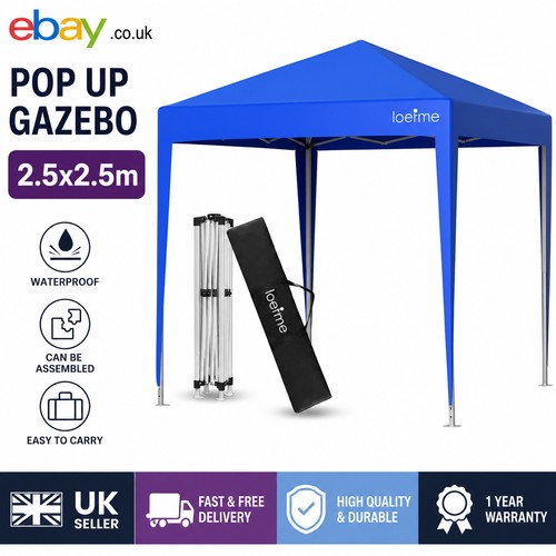 5x2 pop gazebo marquee - 2.5x2.5m,
