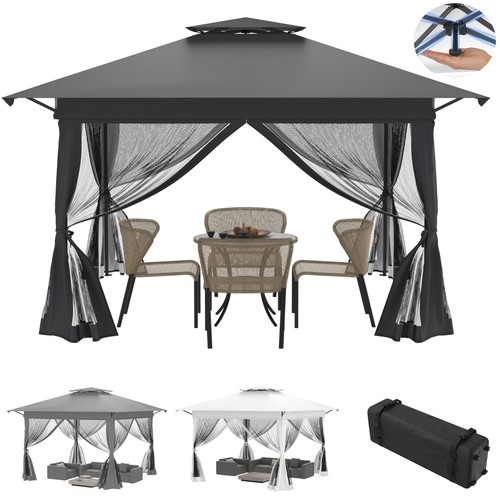 Pop gazebo with mesh walls - pop,