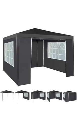 3x3m heavy duty gazebo marquee - 3x3m,