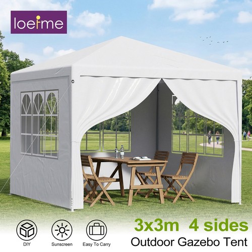 3x3m heavy duty gazebo marquee - heavy,