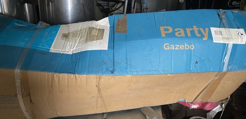 Gazebo boxed clear out - xl,