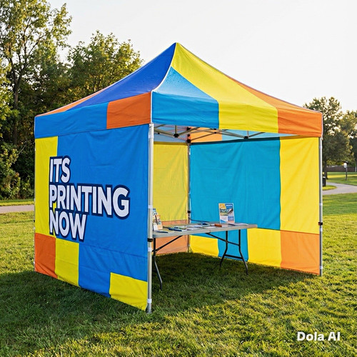 Pop gazebo walls - up, 3